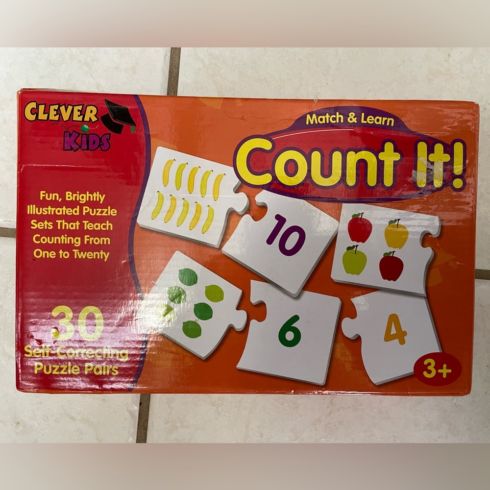 NEW Match & Learn Counting Game